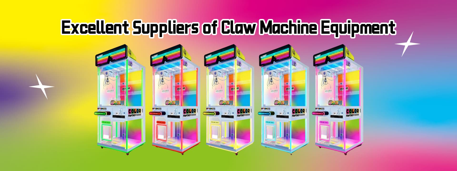 COLOR FANTASY CLAW MACHINE
