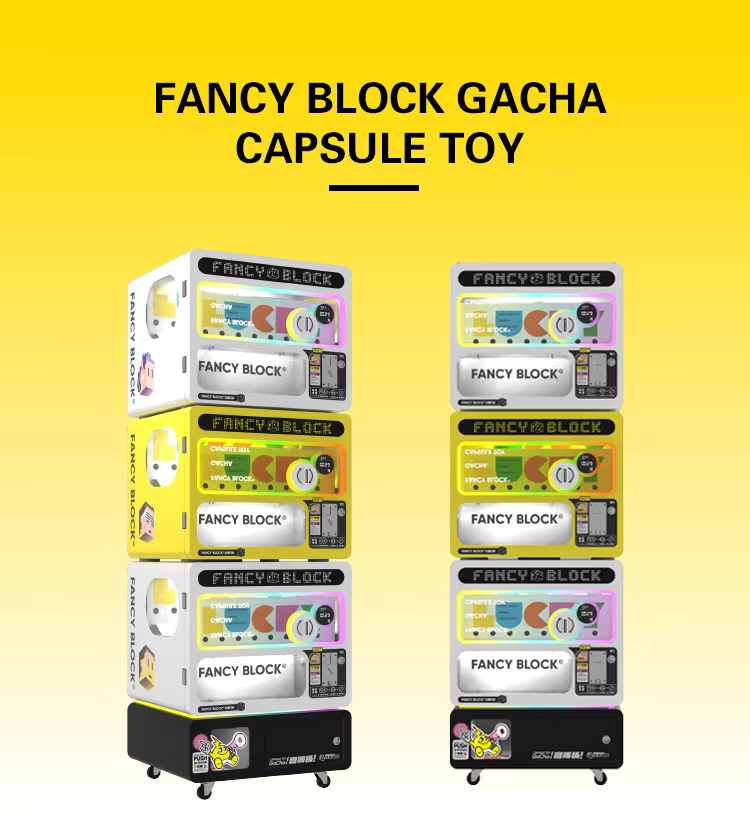 Fancy Block Gacha Capsule Toy Machine